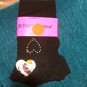 Betsy Johnson Black Tights - Never Worn